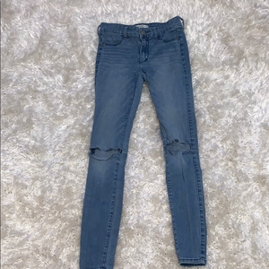 Abercrombie and Fitch ripped jeans